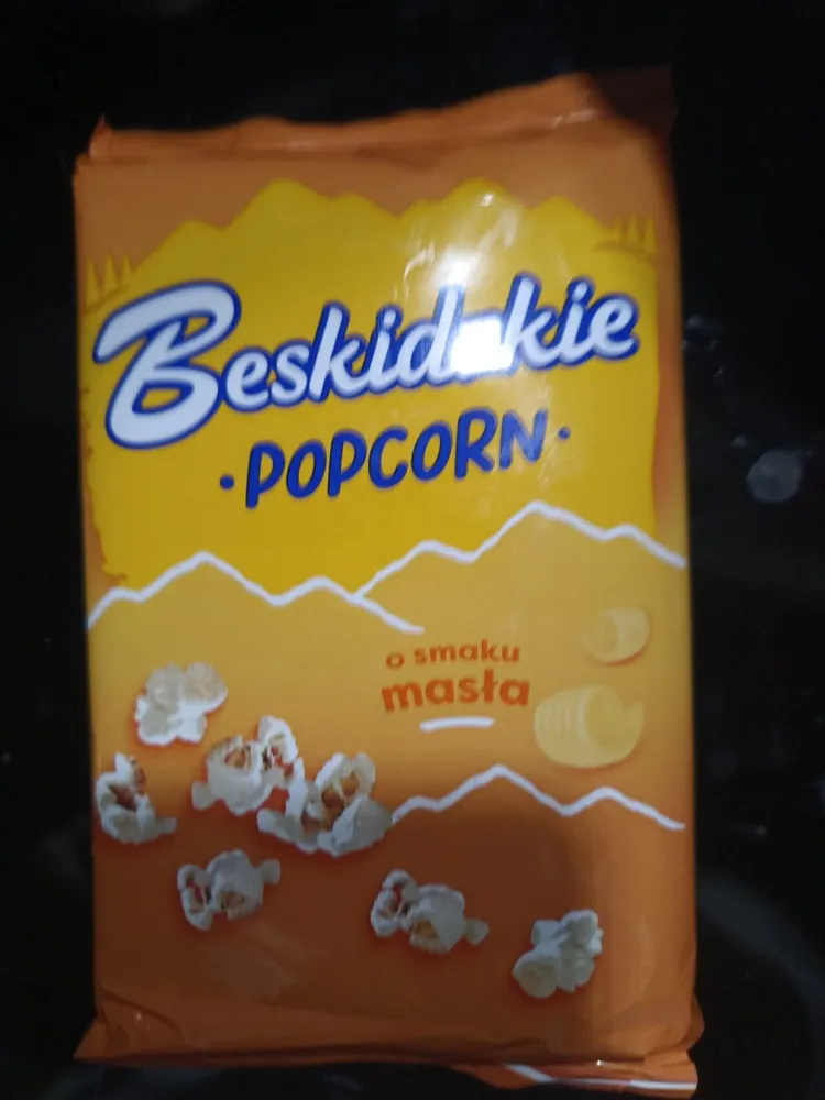 Popcorn O Smaku Masła