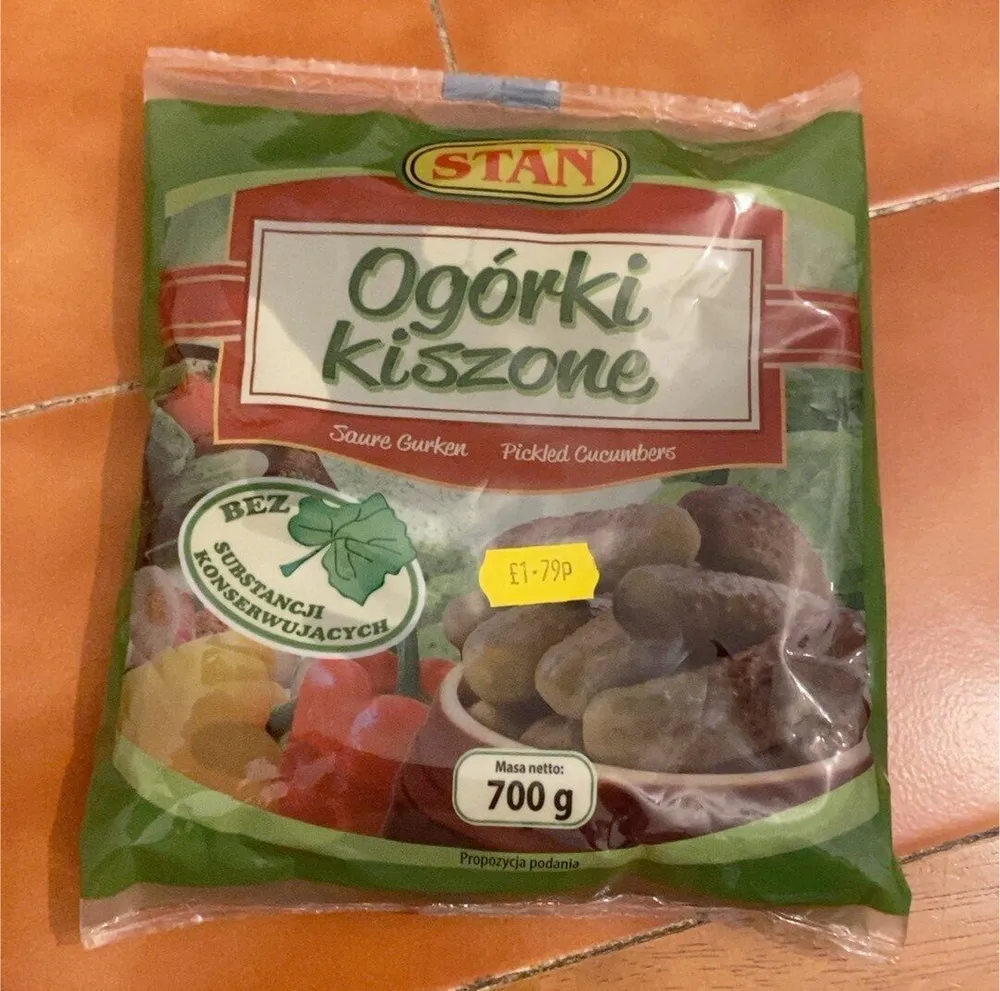 Ogorki kiszone