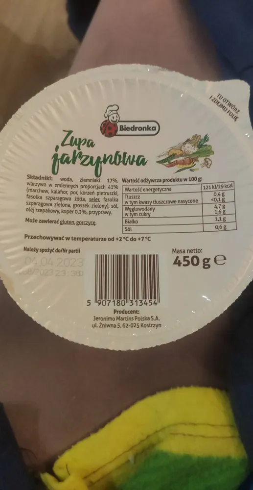 Zupa jarzynowa