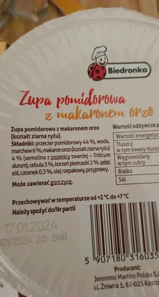 Zupa pomidorowa
