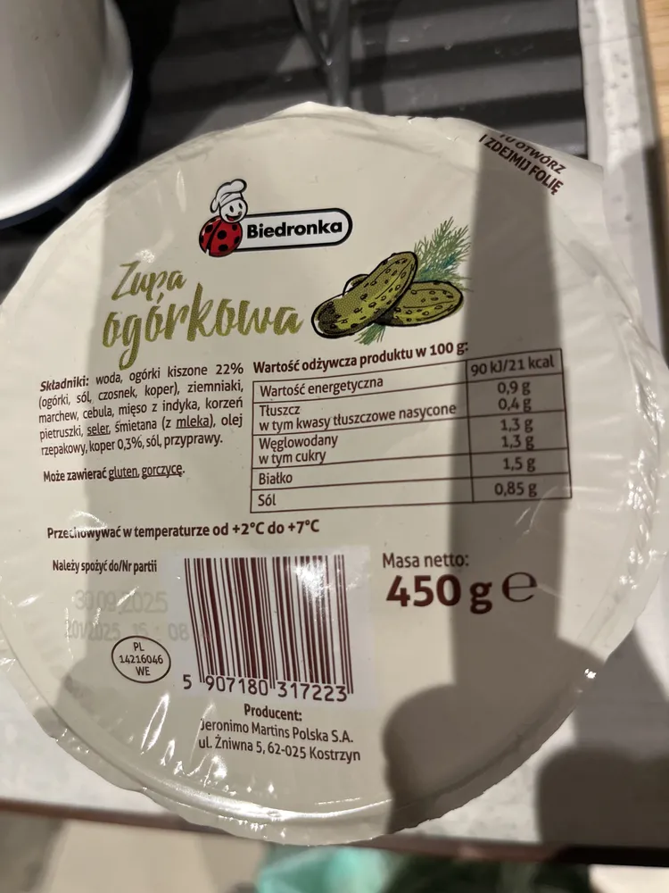 Ogórkowa biedronka