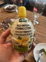 Baza owocowa z sokiem z cytryny