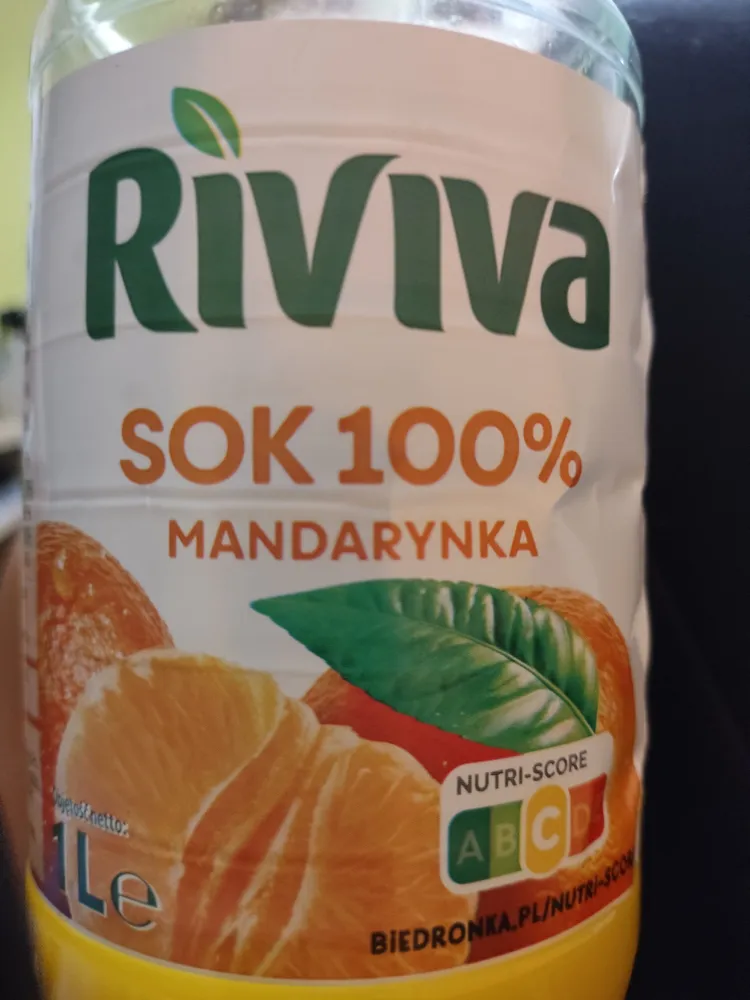 Sok 100% mandarynka
