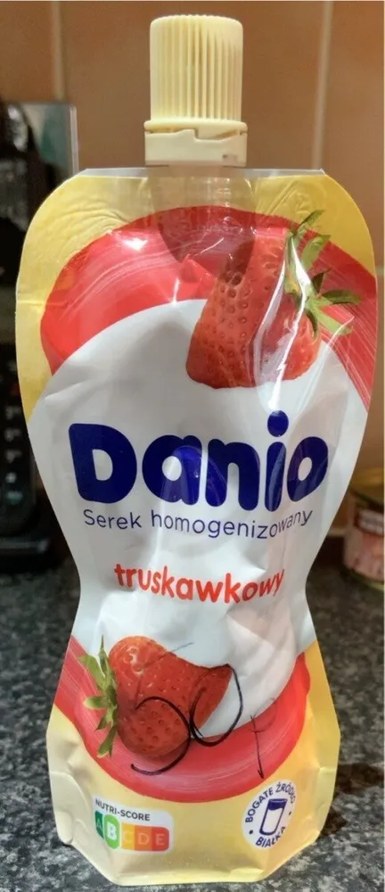Serek Homogenizowany Truskawkowy