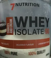 Whey isolate 90 cookies and cream