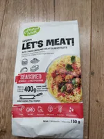 Soy-free ground meat substitute
