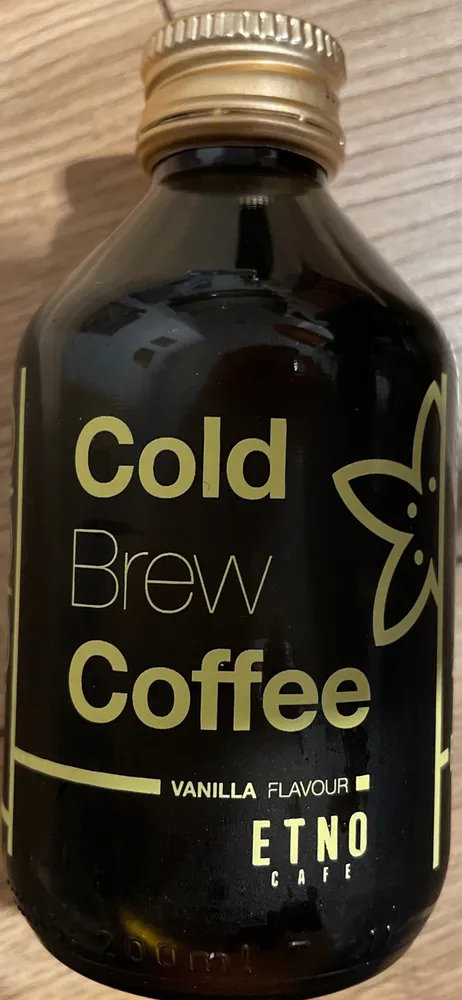Vanilla Flavour Cold Brew Coffee