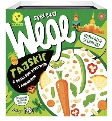 Tajskie z kuskusem perłowym i ananasem