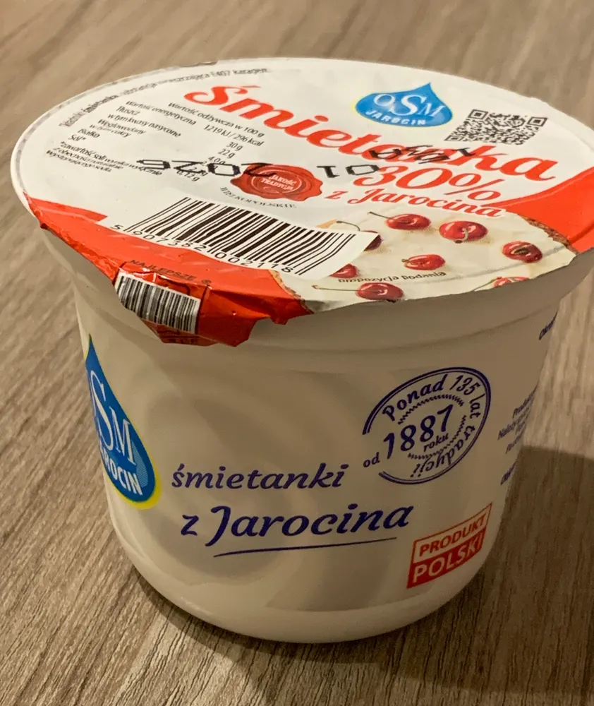 Śmietana 30%