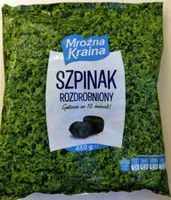 Szpinak rozdrobniony porcjowany
