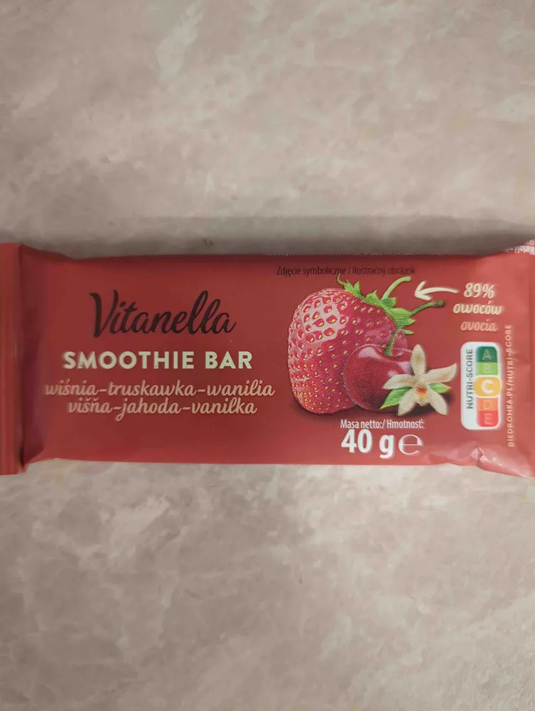 Smoothie bar truskawka