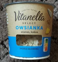 Owsianka ananas, kokos