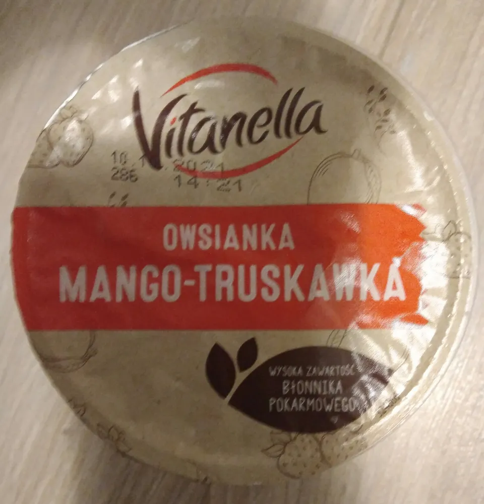 Vitanella owsianka mango-truskawka