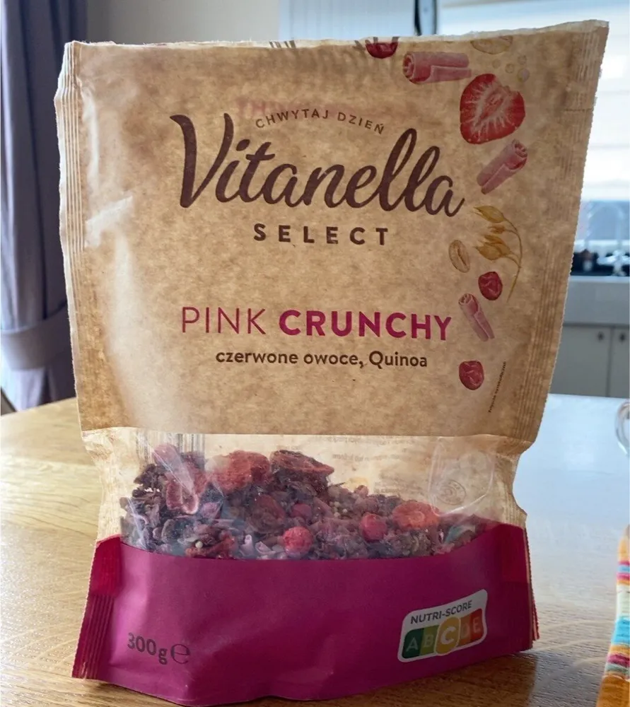 Pink crunchy