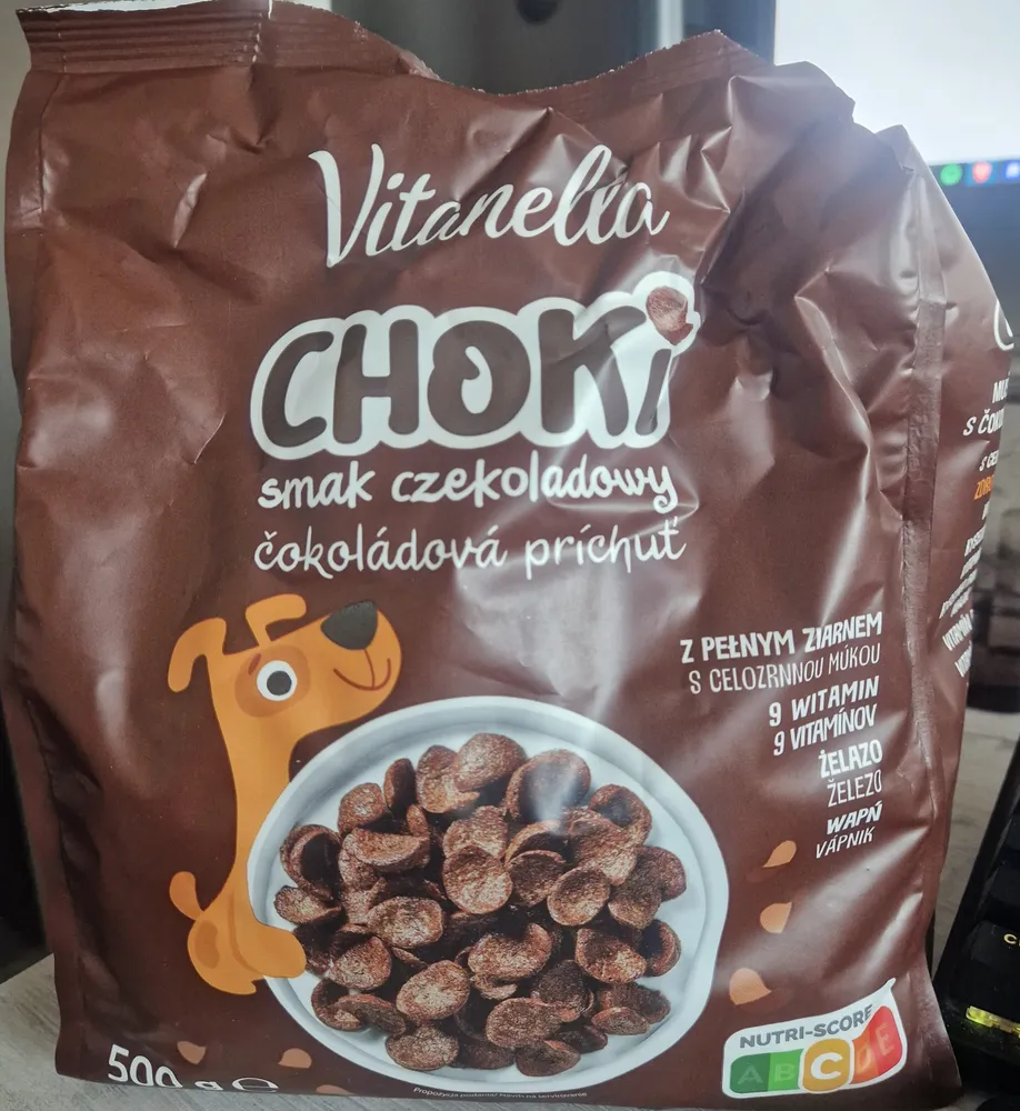 Choki smak czekoladowy