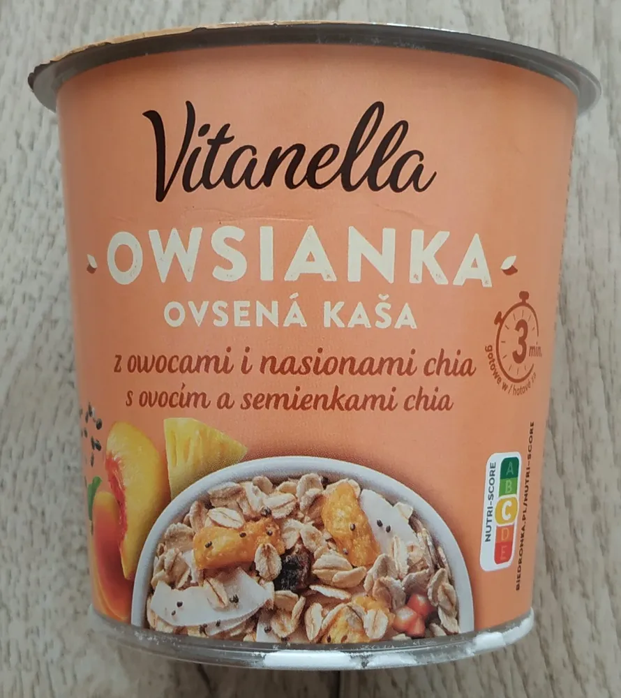 Owsianka ovsena kasa
