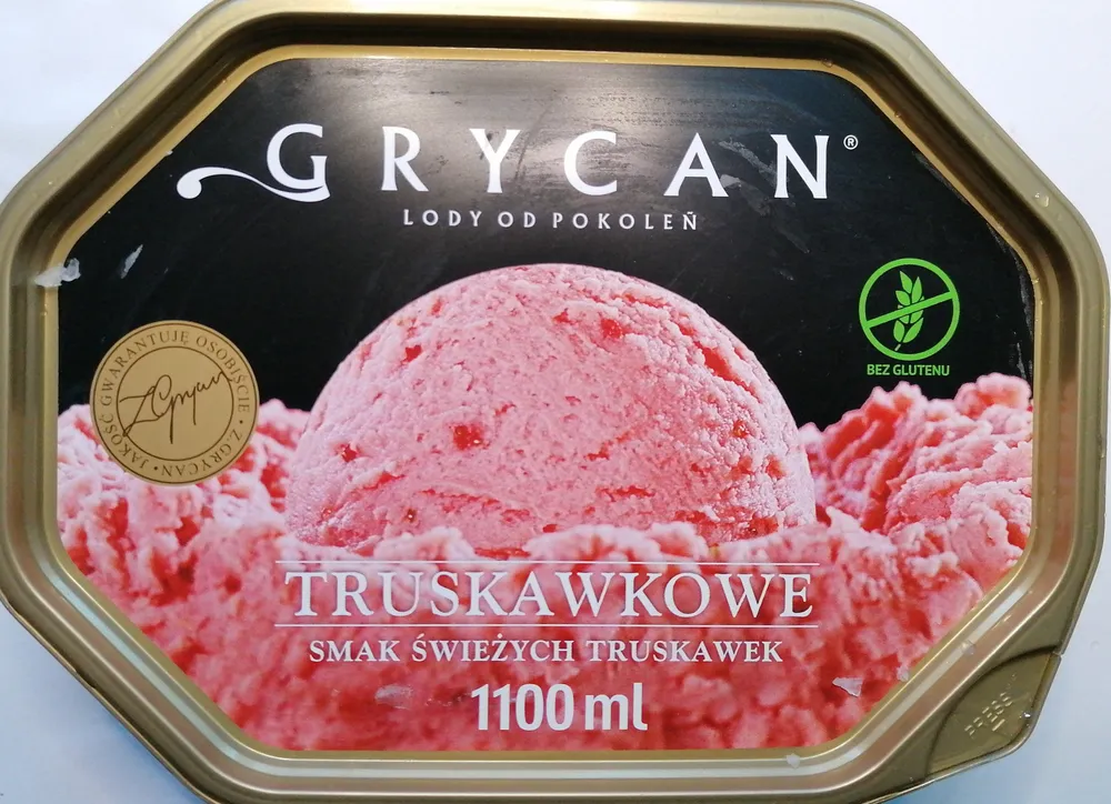 Lody truskawkowe