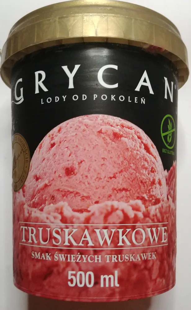 Lody truskawkowe