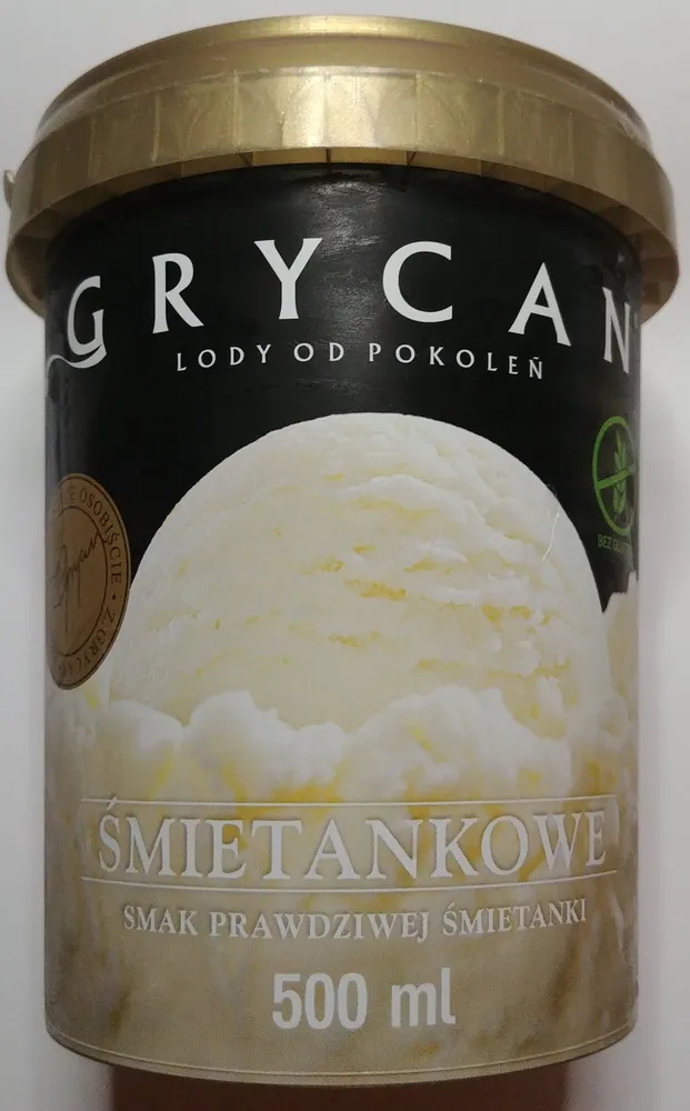 Lody śmietankowe