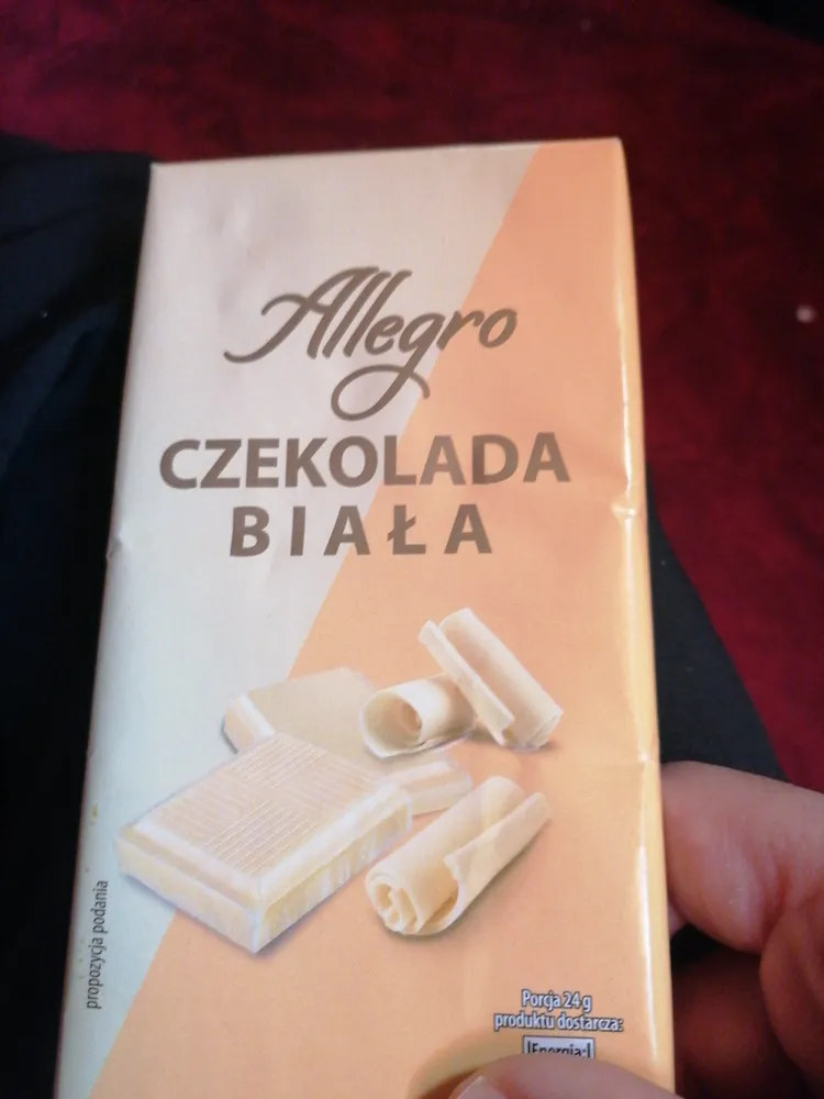 Czekolada biała