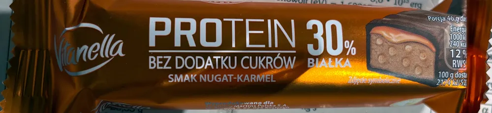 Protein 30% Nugat Karmel
