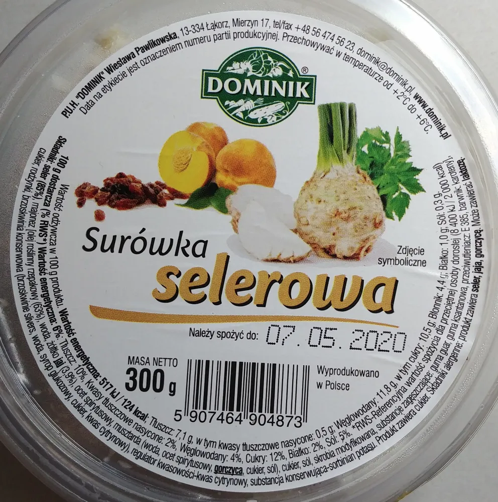 Surówka selerowa