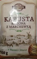 Kapusta kiszona z marchewką