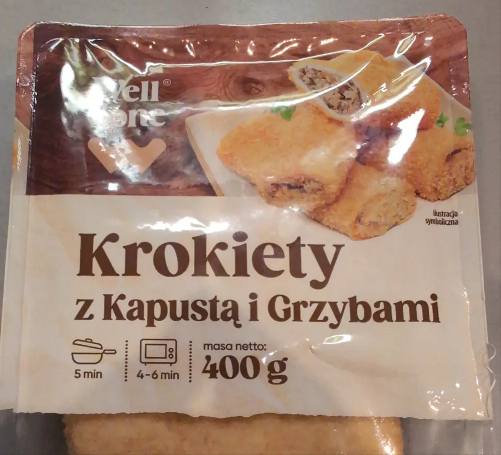 Krokiety z kapustą i grzybami