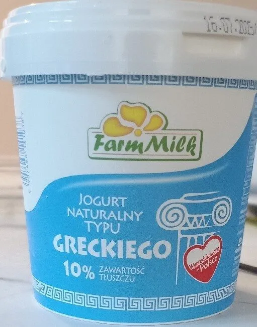 Jogurt Naturalny Typu Greckiego