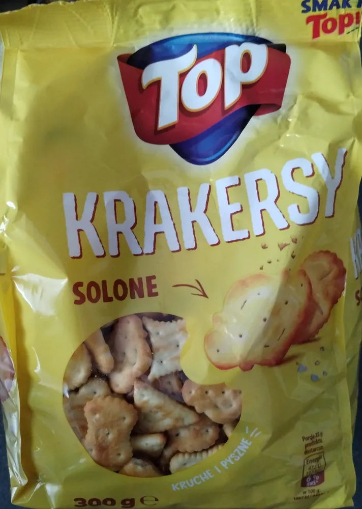 Krakersy solone