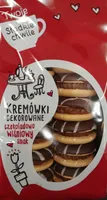 Kremówki Dekorowane czekoladowo wiśniowy smak