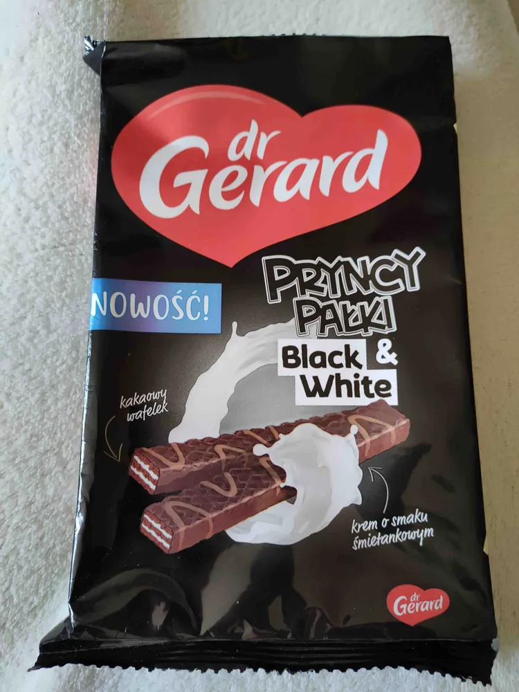 Pryncypałki black&whitre