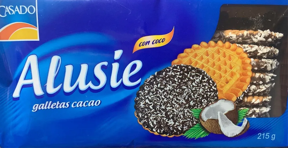 Alusie galletas cacao