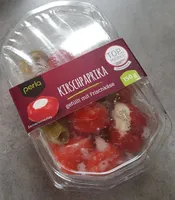 Kirschpaprika gefüllt mit Frischkäse