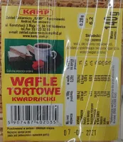 Wafle tortowe kwadraciki