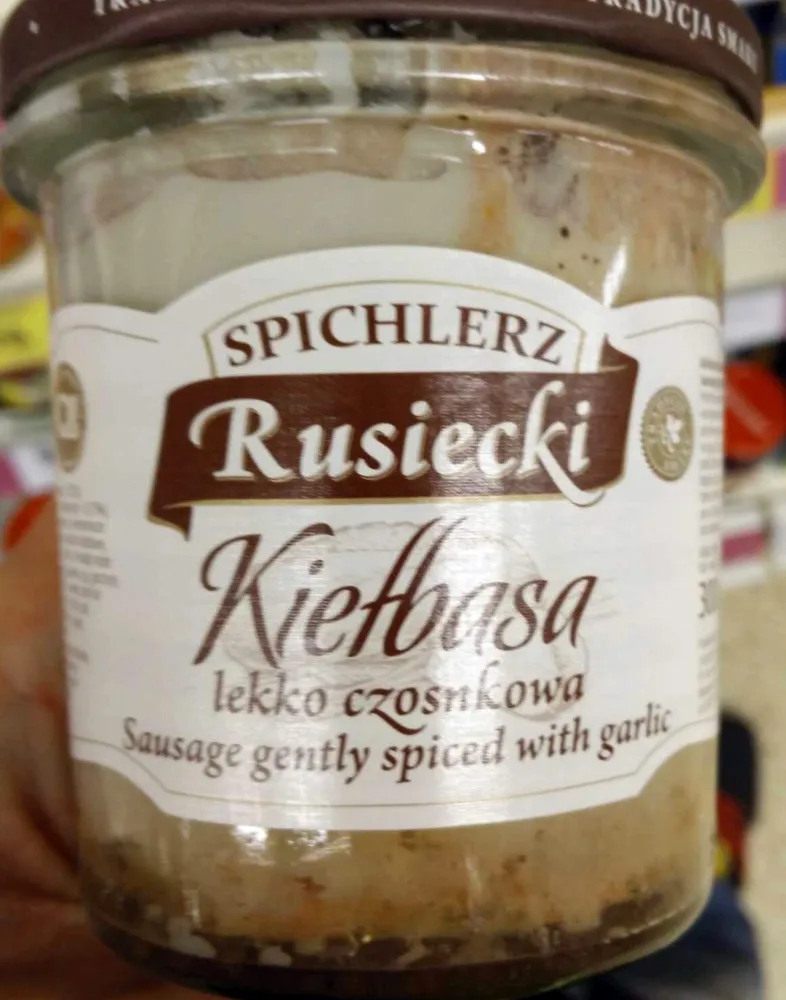 Kiełbasa lekko czosnkowa