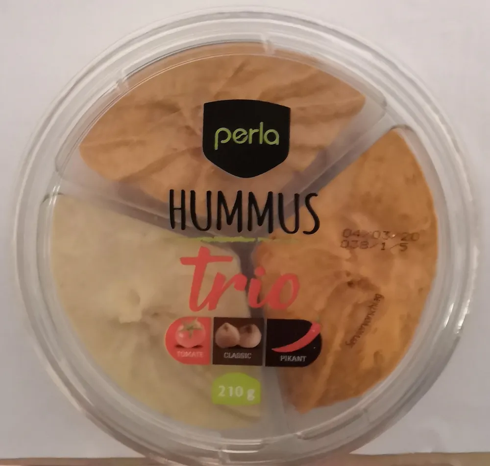 perla Hummus trio
