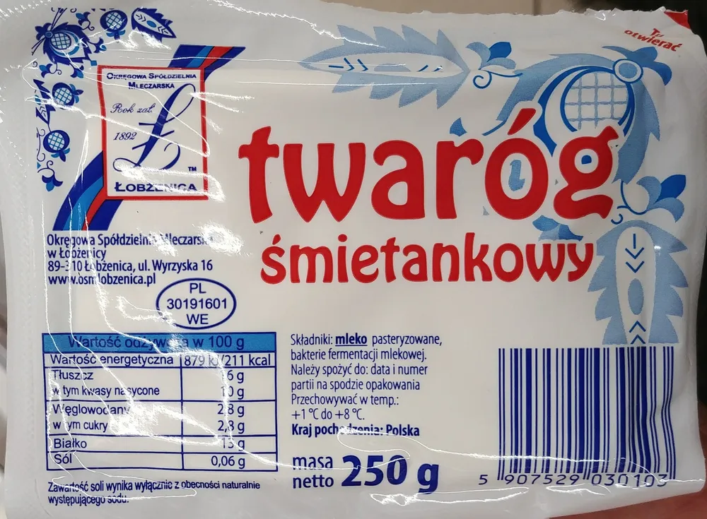 Twaróg śmietankowy