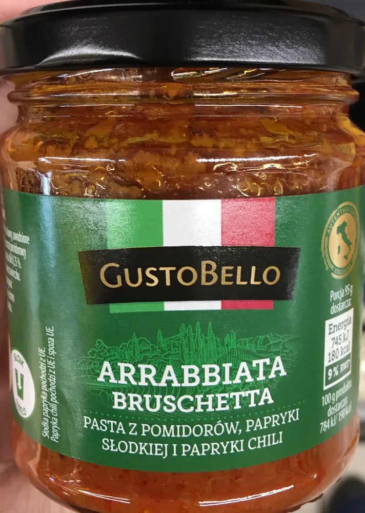 Arrabbiata Bruschetta