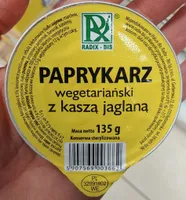 Paprykarz wegetariański z kaszą jaglaną