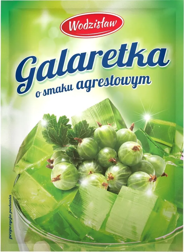 Galaretka o smaku agrestowym