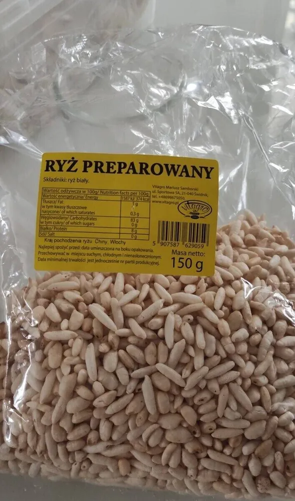 Puffed rice