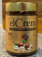 ElCrem Hazelnut & Natural Cocoa Spread