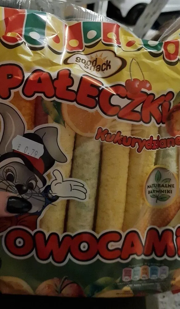 Corn fruit crisps