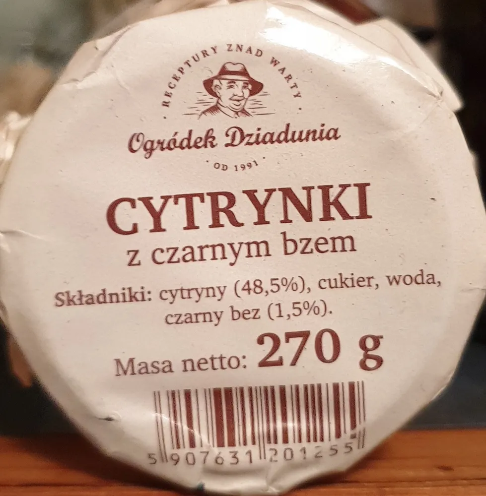 Cytrynki z czarnym bzem