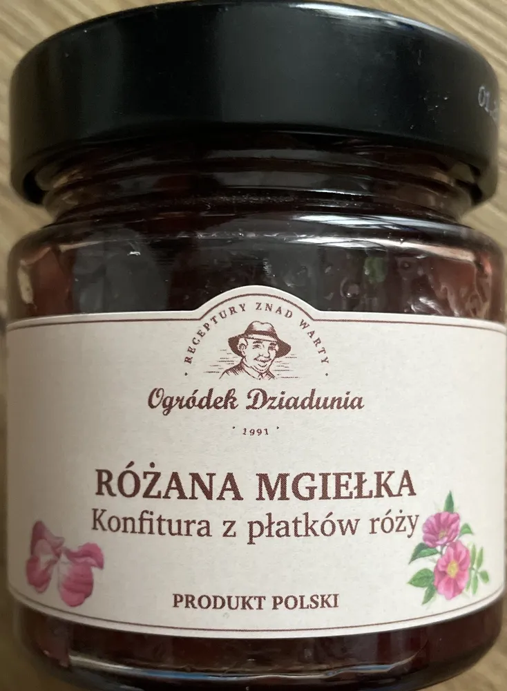Różana mgiełka, konfitura z płatków róży