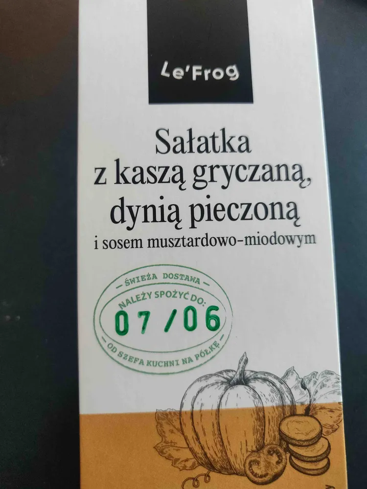 Sałatka z kaszą gryczaną