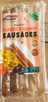 Meatless kabanos sausage