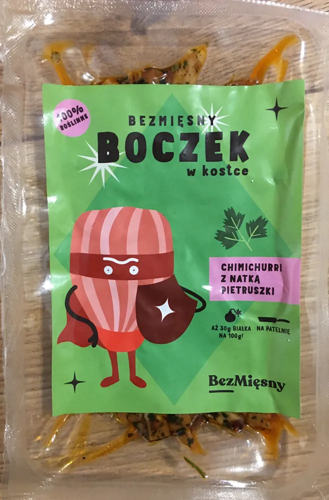Boczek w kostce Chimichurri z natką pietruszki