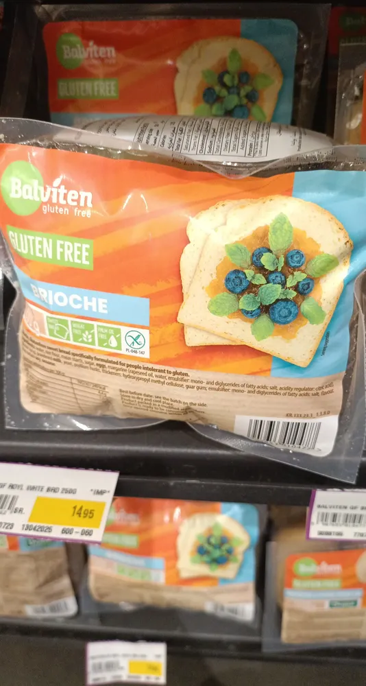 Brioche sweet  gluten free